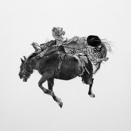 Untitled (bronc rider)
